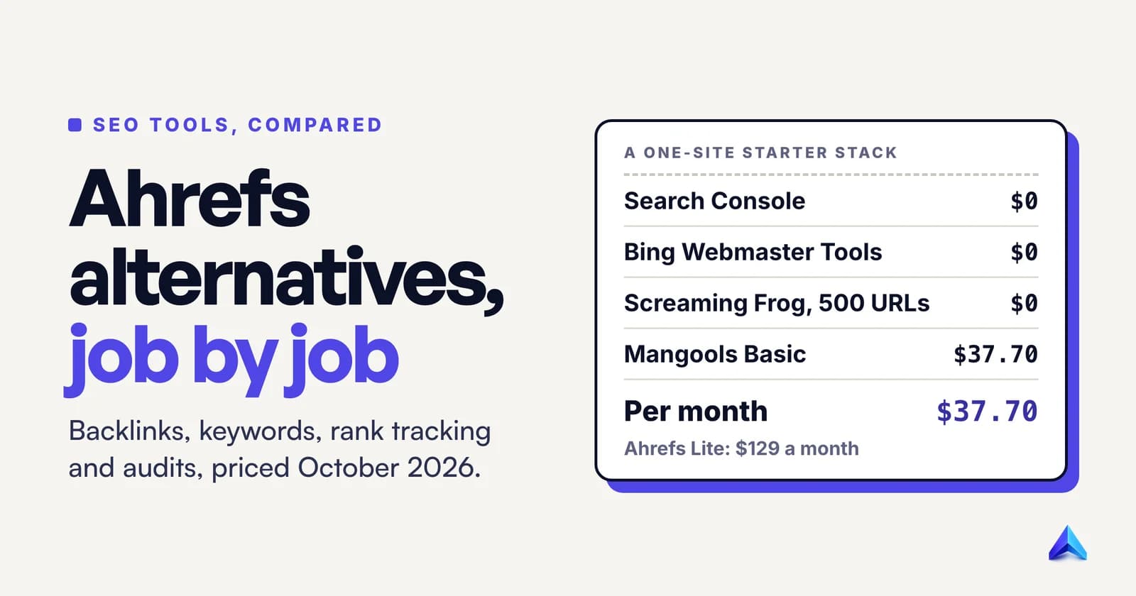 《Ahrefs Alternatives for Every SEO Job, Free and Paid》的封面图