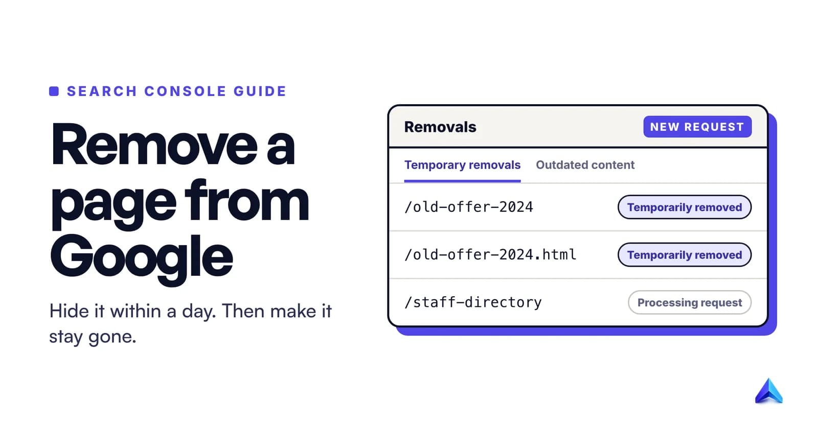 《How to Remove a Page From Google, Fast and for Good》的封面图