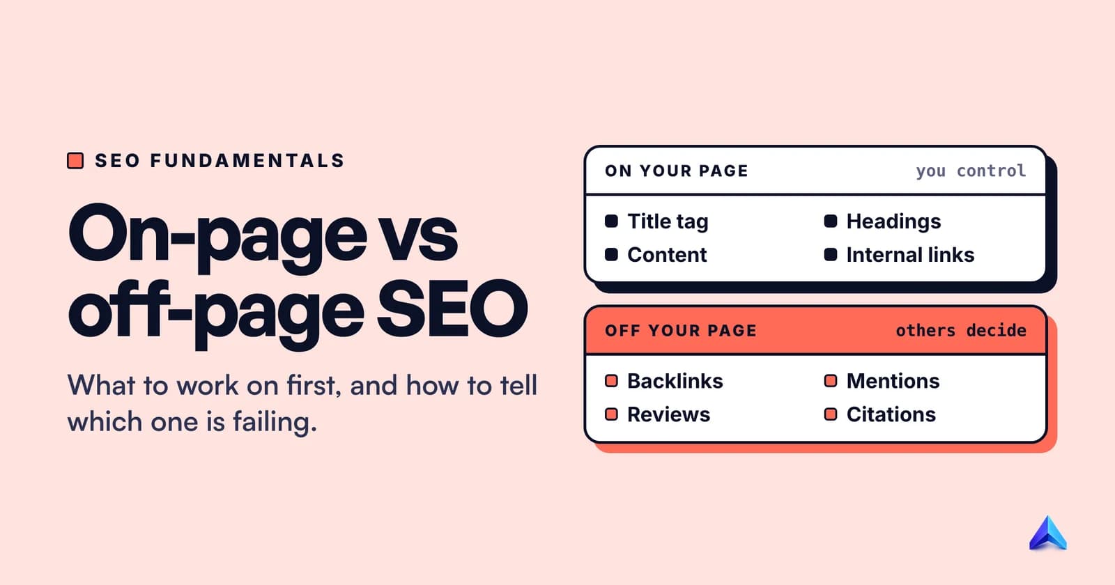 Cover image for On-Page vs Off-Page SEO: Which One to Work On First