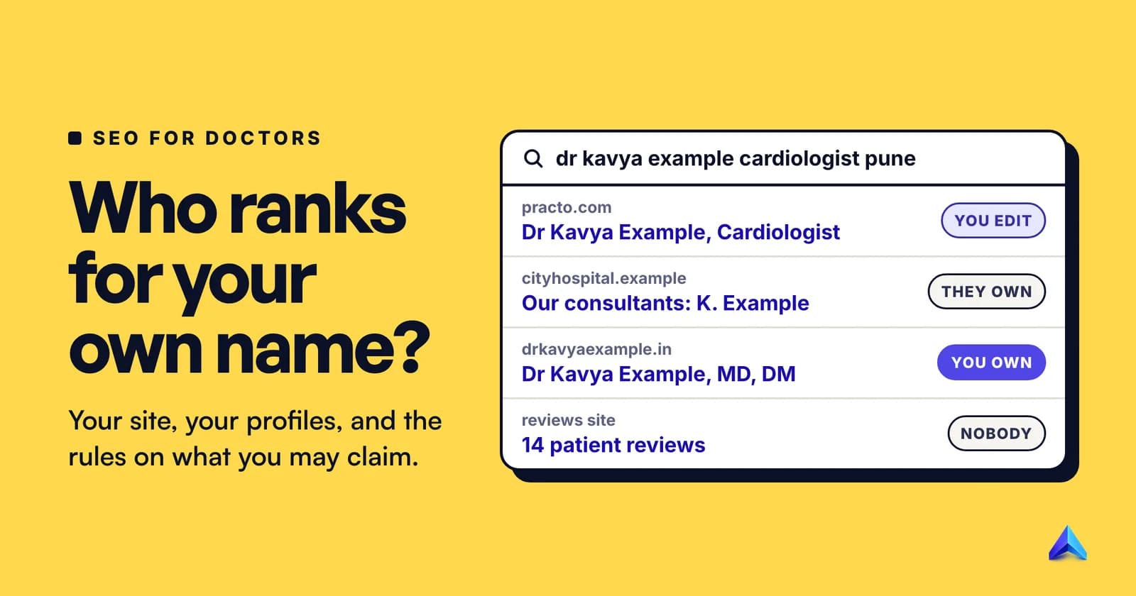 Cover image for SEO for Doctors: Own the Search for Your Own Name